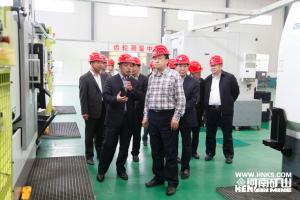 河南省人大常委會委員王國振調研**制造業建設