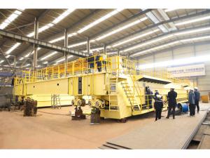 捷報頻傳！河南礦山承制梅鋼160噸冶金鑄造橋式起重機通過專家A檢！